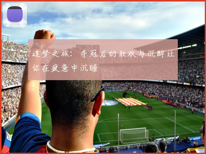 追梦之旅：夺冠后的狂欢与沉醉让你在疲惫中沉睡